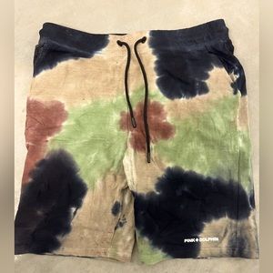XL TYE DYE PINK DOLPHIN SWEAT SHORTS AS ALWAYS FAST SHIPPING ONLY WORN ONCE